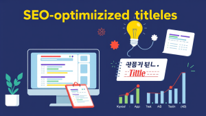 SEO 최적화된 제목